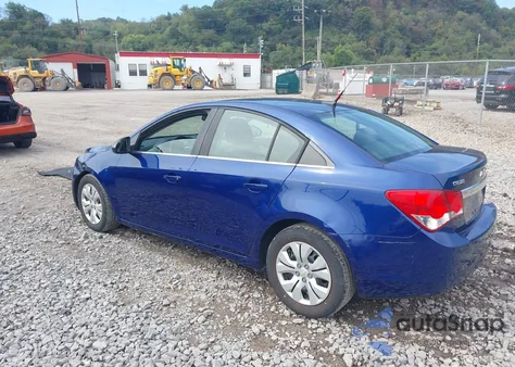 2012 Chevrolet Cruze Ls из США, поврежденный, VIN 1G1PC5SH7C7248420